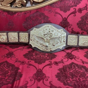 NWA World Tag Team Heavyweight Wrestling Championship Title Belt