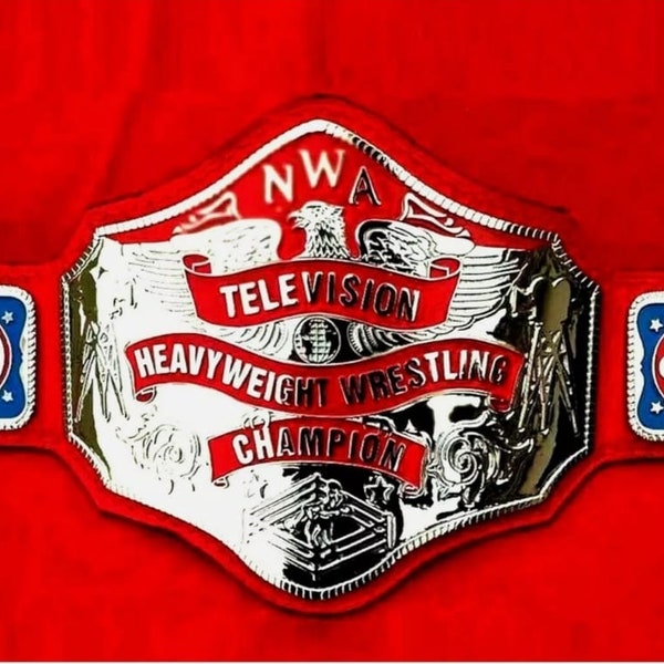 NWA TELEVISION HEAVYWEIGHT wrestling championship title belt