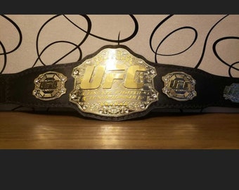UFC WORLD HEAVYWEIGHT wrestling championship title belt