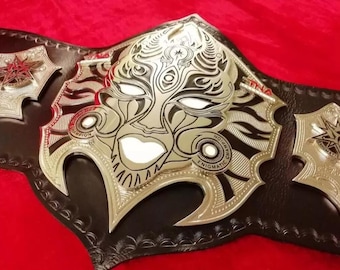 TNA JEFF HARDY Wrestling Championship Title Belt Dual Plates
