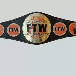 Cinturón del Campeonato Mundial de Lucha Libre de Peso Pesado TAZ FTW