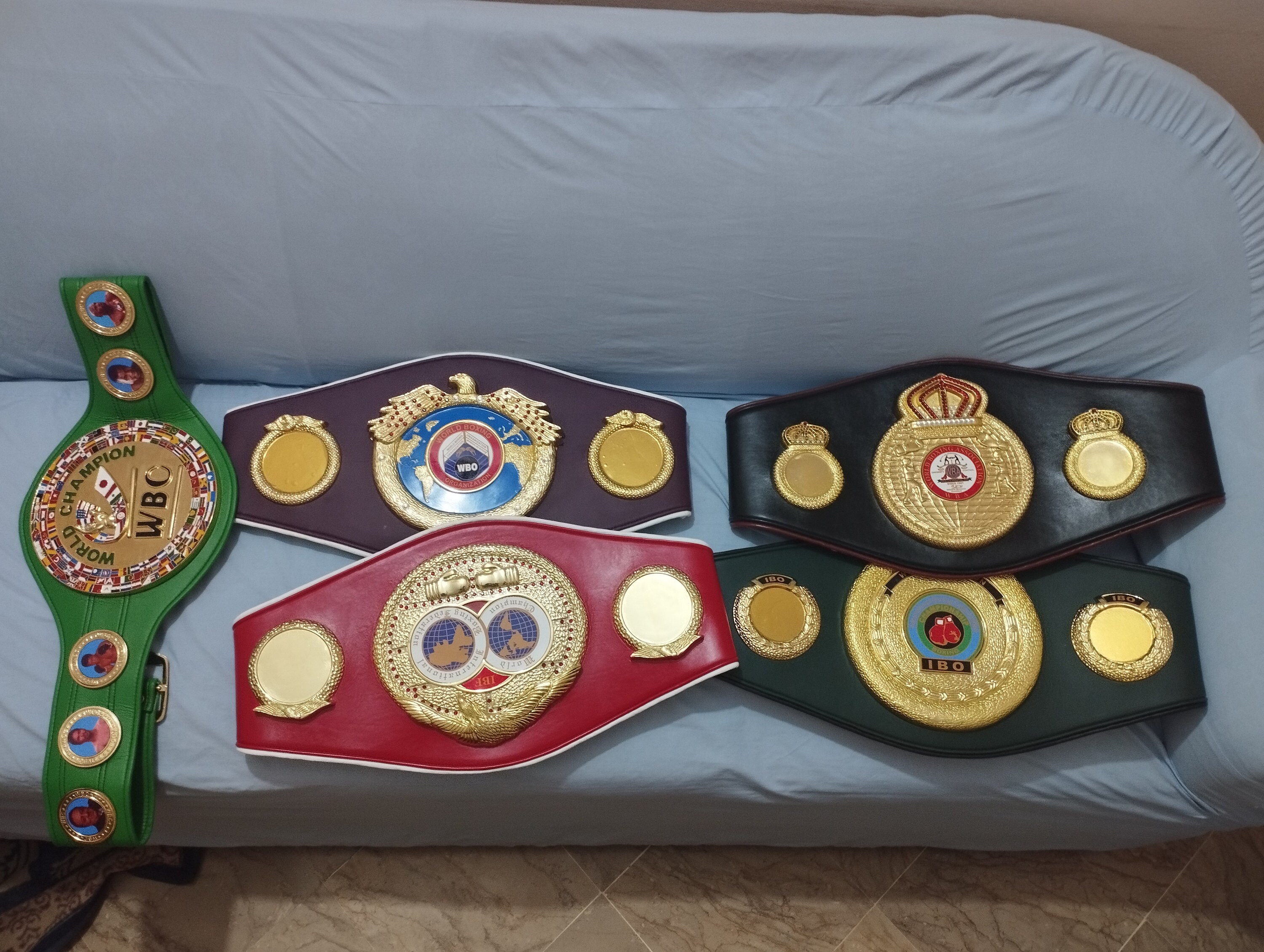 Cintura Da Campionato Di Pugilato Replica Di Alta Qualità - Italia