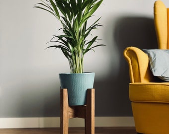 Wooden Flower Stand - Oak