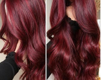 Red hair topper