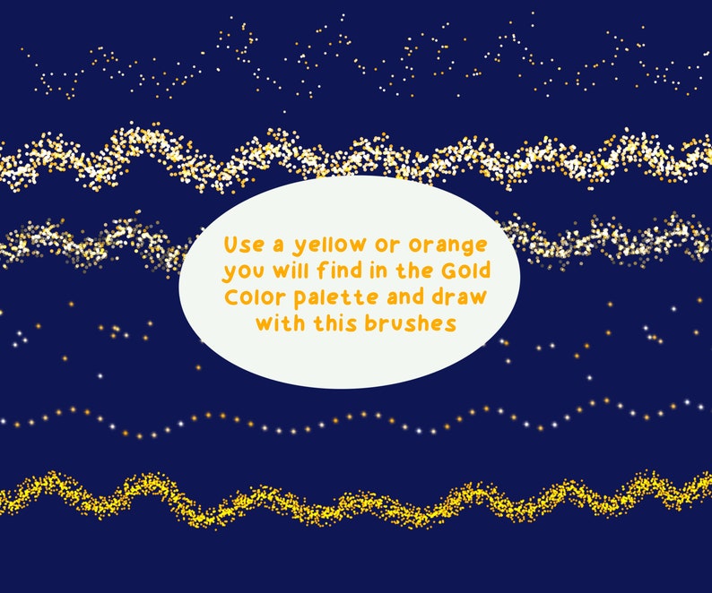 Mystical Celestial Procreate Bundle Brushes, Stamps Glitter Brushes ...