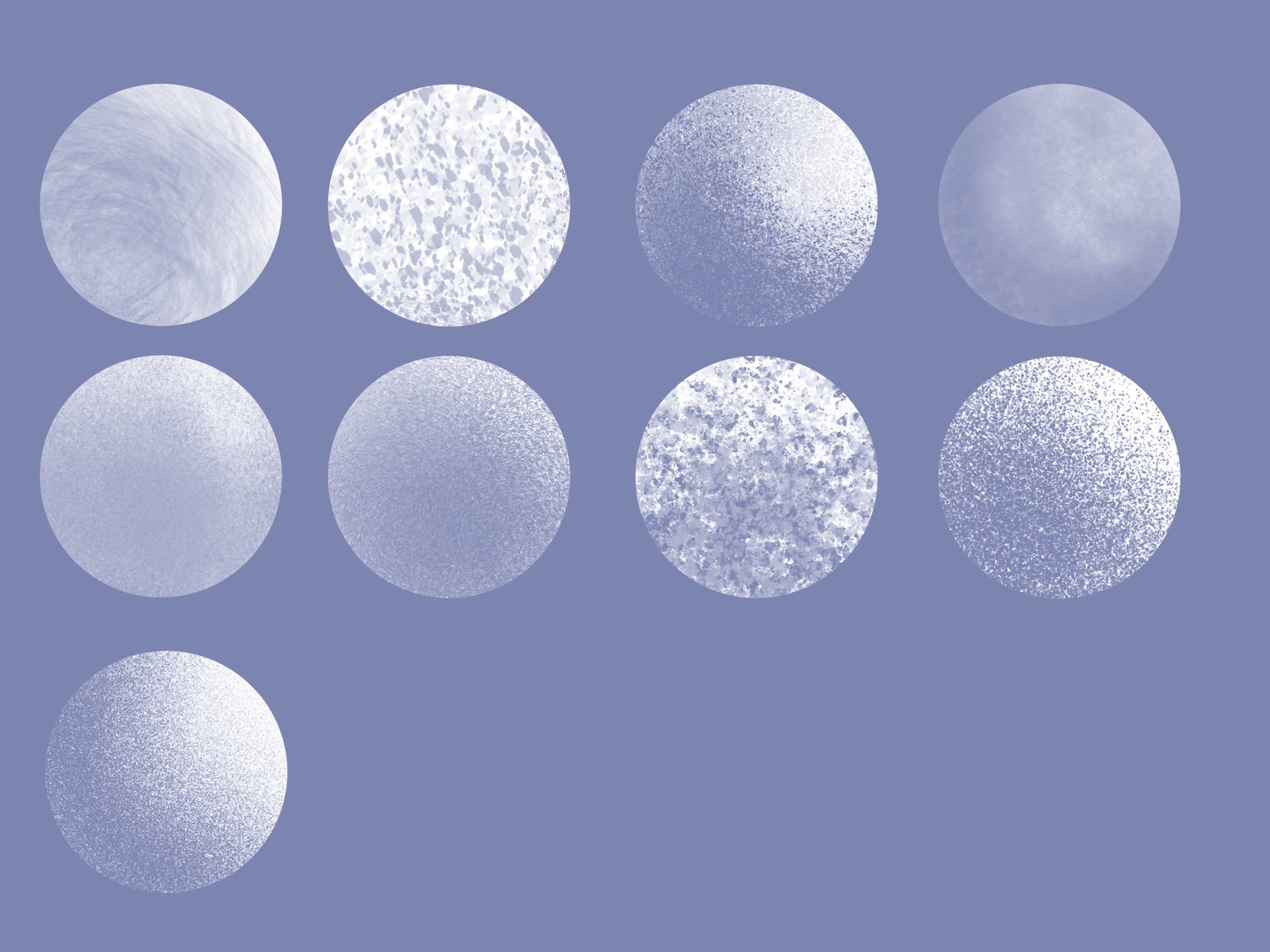 Procreate Texture Brushes Grain Brush Xxl Set Procreate Brush Bundle 45 ...