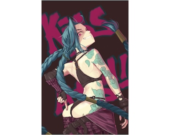 Jinx — Kiss My A**!!! Print