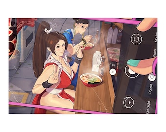 Mai x Chun having Ramen.