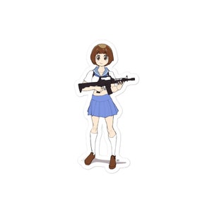 Mako. With an AK.