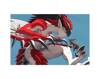 Rathalos Gijinka Print