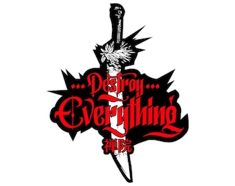 Destroy Everything Sticker