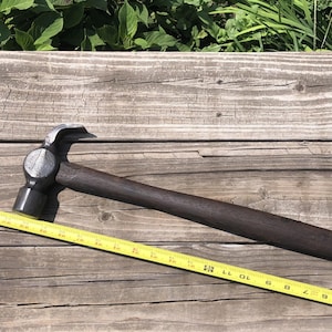 Vintage New York Central System RR Fairmount Hammer 23 Inches Long , Carpenter, Antique NYCS Railroad