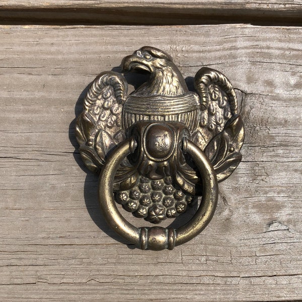 Vintage Brass Eagle Etsy