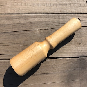 Wood Carving Mallet 8 Oz Sycamore Mallet, Carvers Mallet, Gift For Dad Mom, Tenons, Dovetails, Hand Crafted, Leather Woodworking