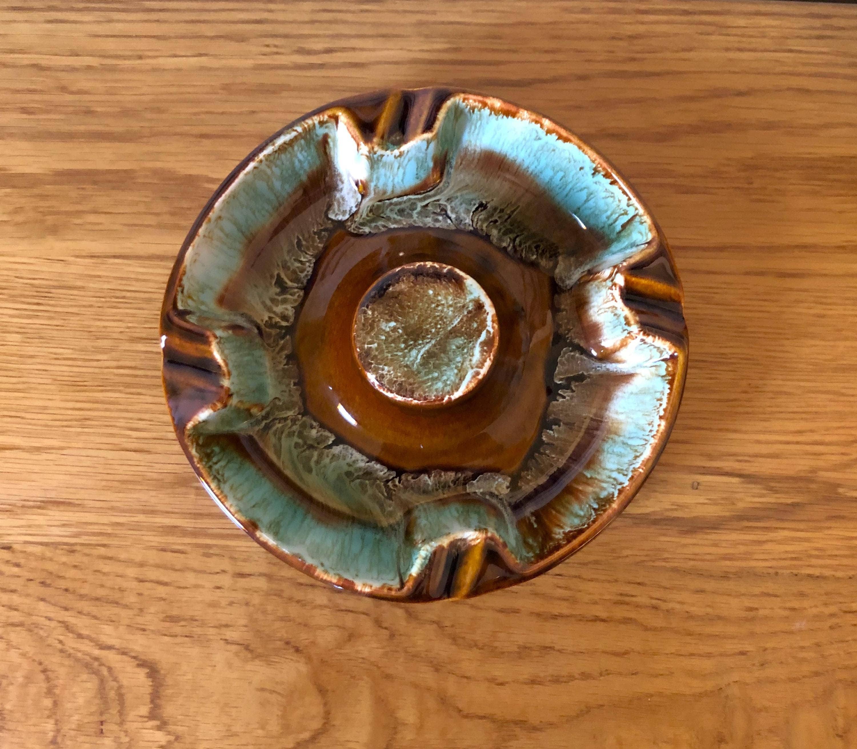 Usa Pottery Ashtray - Etsy