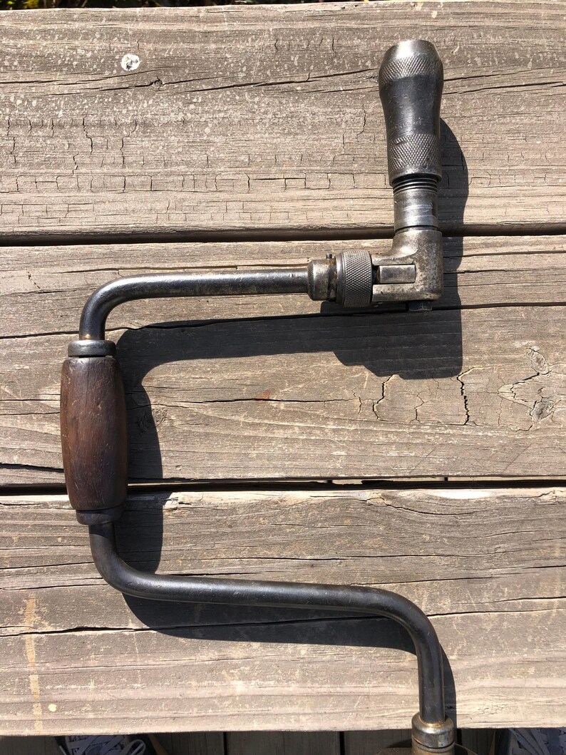 Millers Falls No 30-14" Brace 12 Bits, Irwin Expansive Bit, Greenlee Extension Bit bild 5
