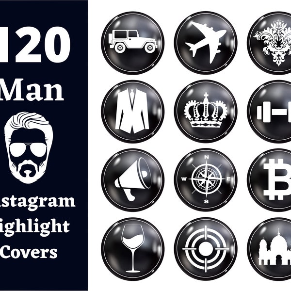 120+ Luxury Lifestyle Instagram Highlight Covers White | Gentleman Style Covers | Men Highlight Covers