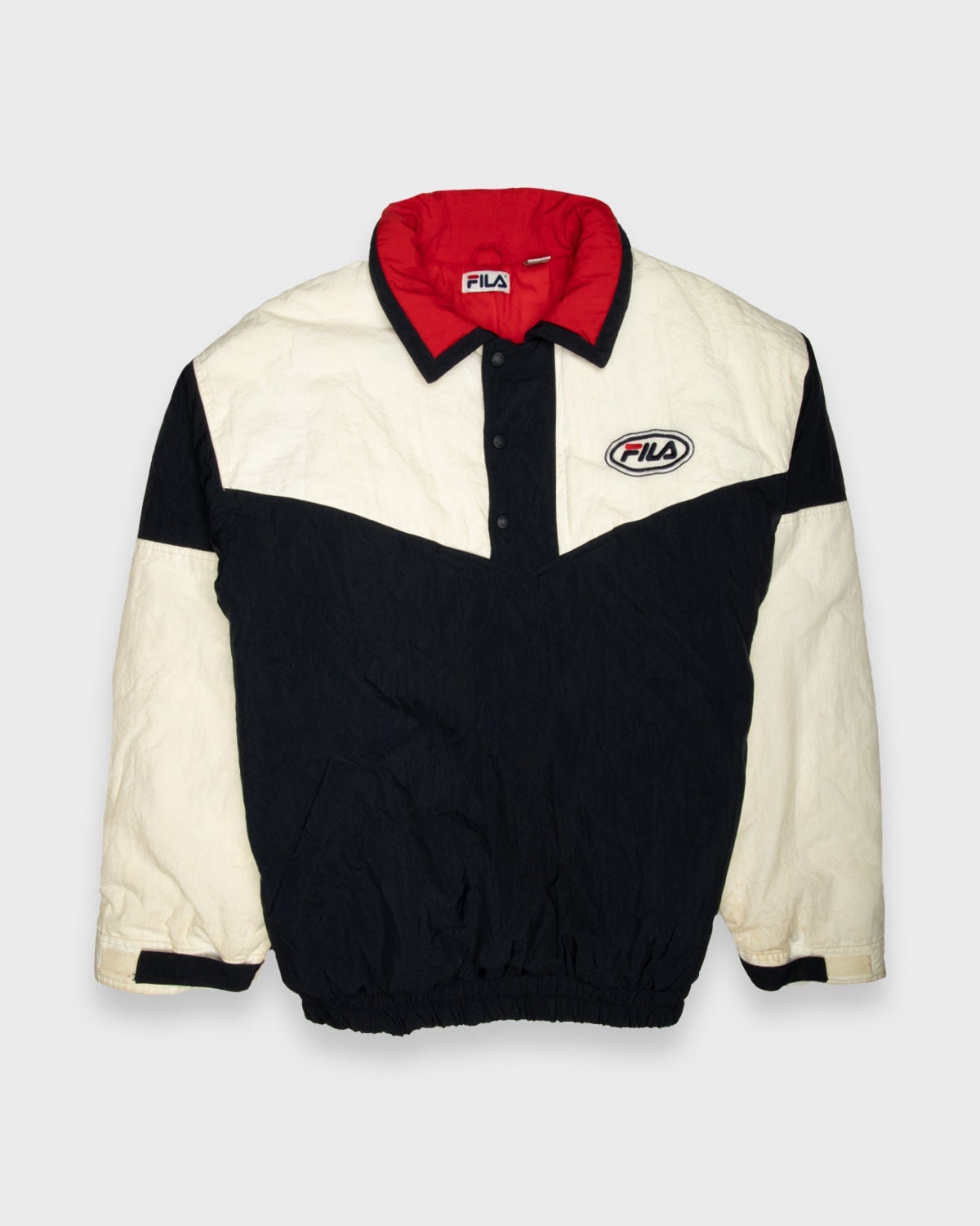 Fila Quilted Jacket - Etsy