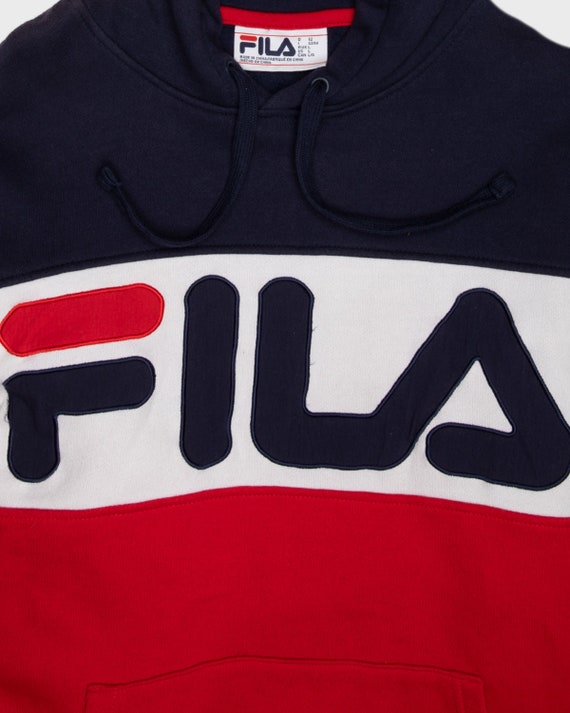 CLAssic 90's FILA SPORTSWEAR HOODIE - Gem