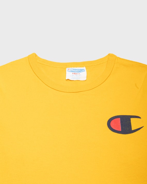 Etsy - T-shirt 90s Yellow Champion