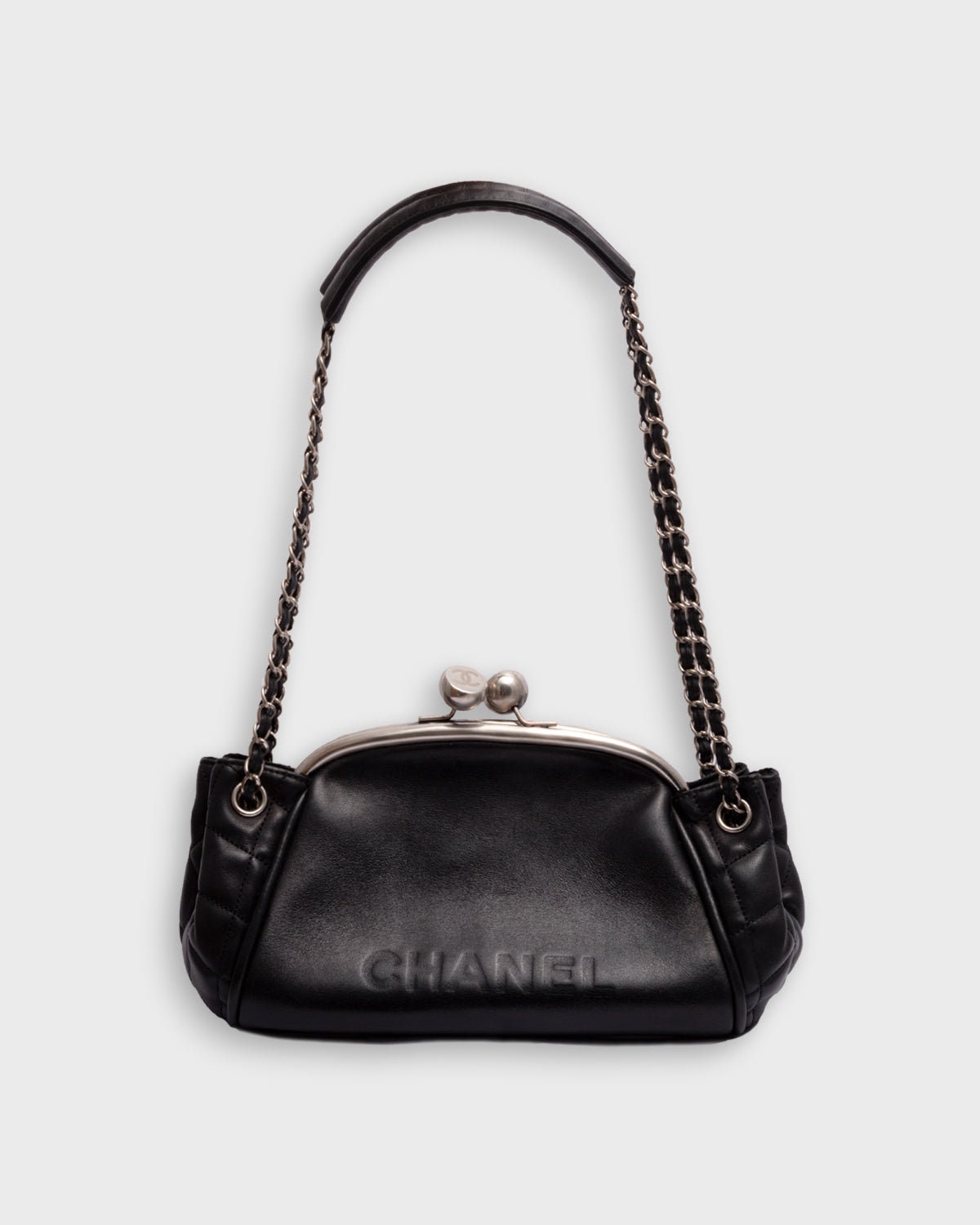 Chanel Quilted Lambskin Chocolate Bar Bag