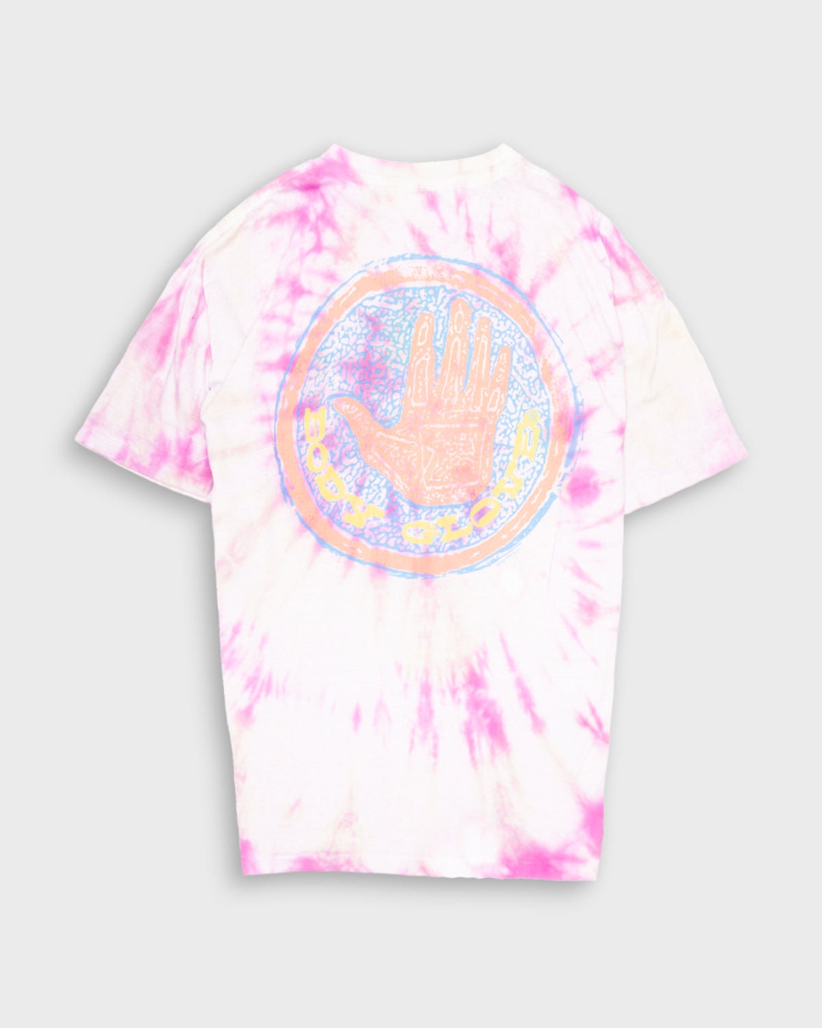 pink and white tie dye shirt