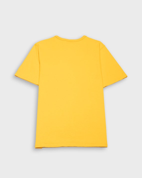 90s Champion Yellow T-shirt - Etsy