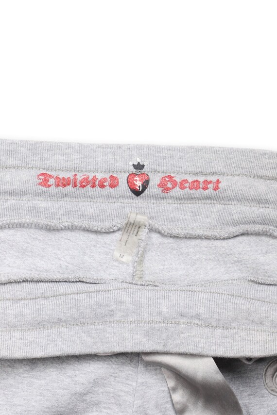 Grey y2k tracksuit bottoms by Twisted Heart Gem