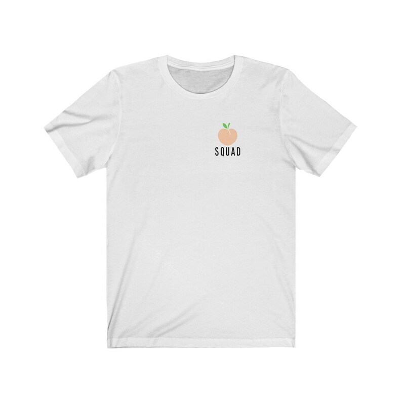 peach workout shirt