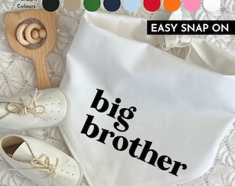 Big Brother Dog Bandana – Baby Announcement for Dogs – Pregnancy Reveal Pet Bandana – Custom New Sibling Dog Gift – Handmade