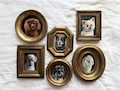 Custom Framed Oil Painting Pet Portrait, Small or Large, Choose your Vintage Style Frame, Can be hung and posed product logo