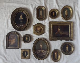 Create your custom framed oil paintings gallery, Personalized oil paintings in handmade golden vintage looking frames, Moody Wall Gallery