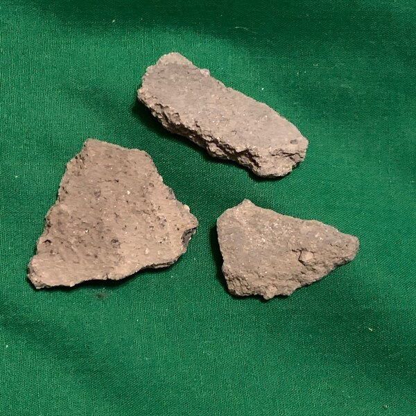 Prehistoric Anasazi Rio Grande Plainware Pottery Shards