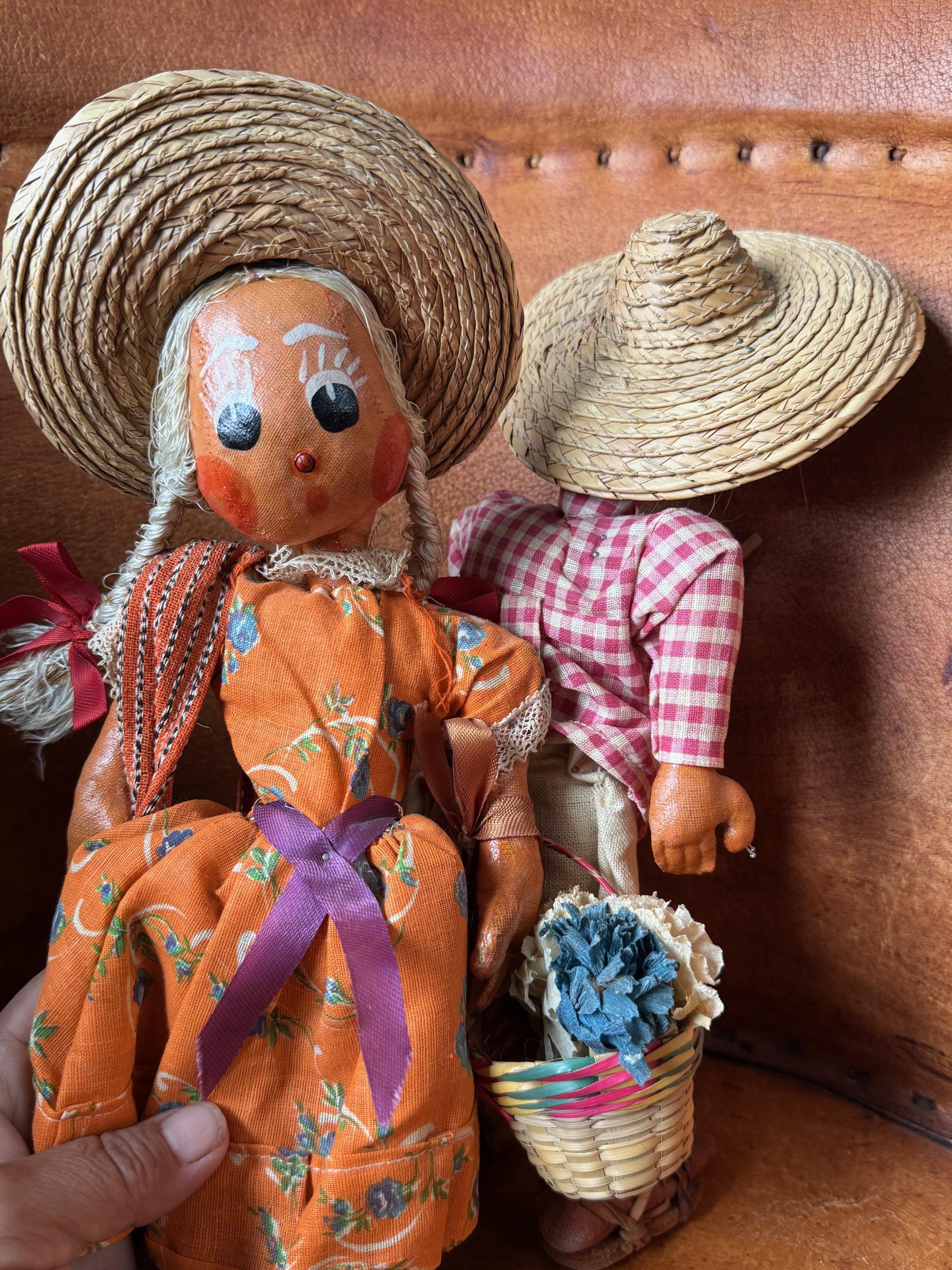 ヴィンテージ メキシコ人形 - ペーパーマシェ - Etsy 日本