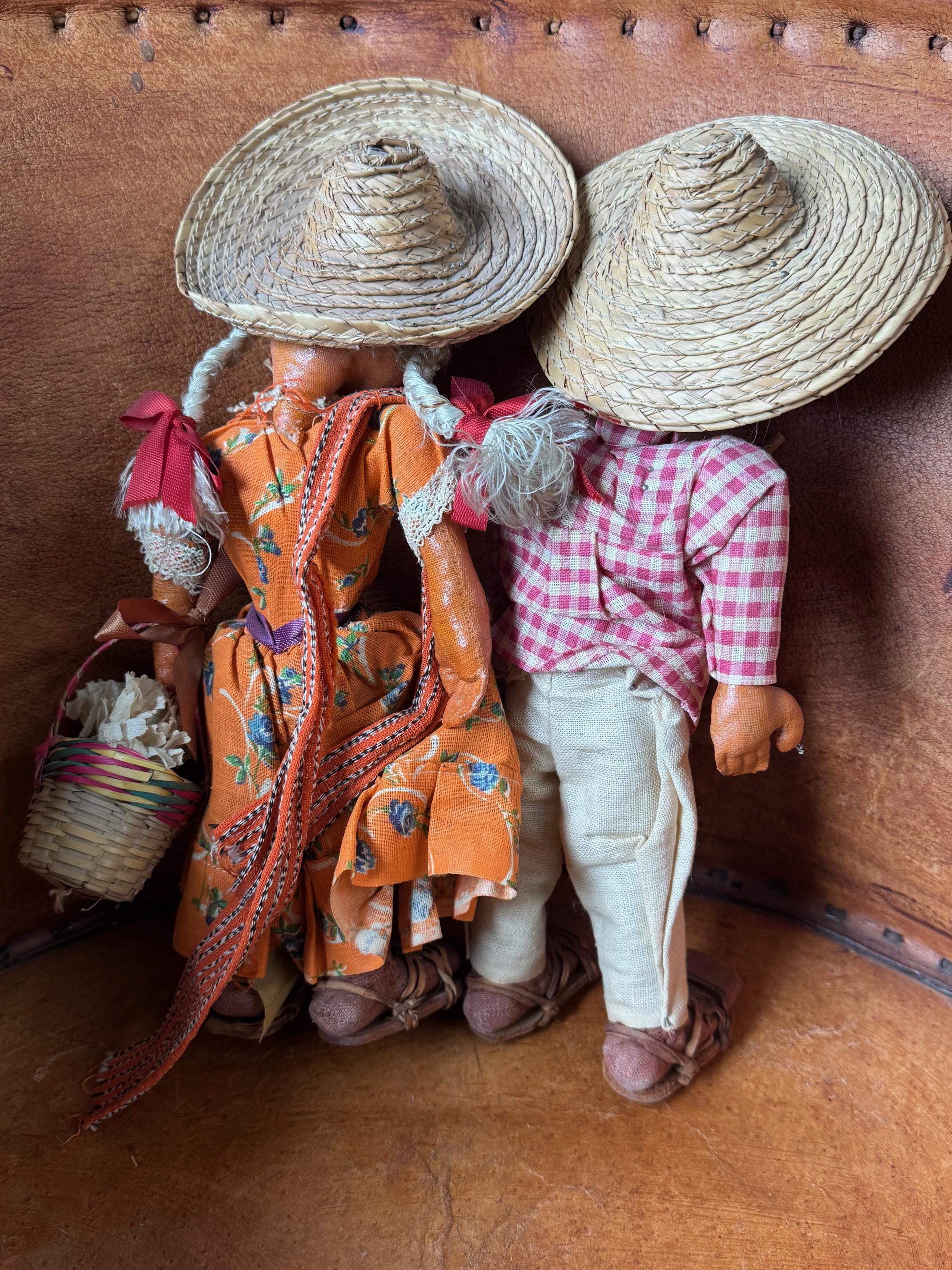 ヴィンテージ メキシコ人形 - ペーパーマシェ - Etsy 日本