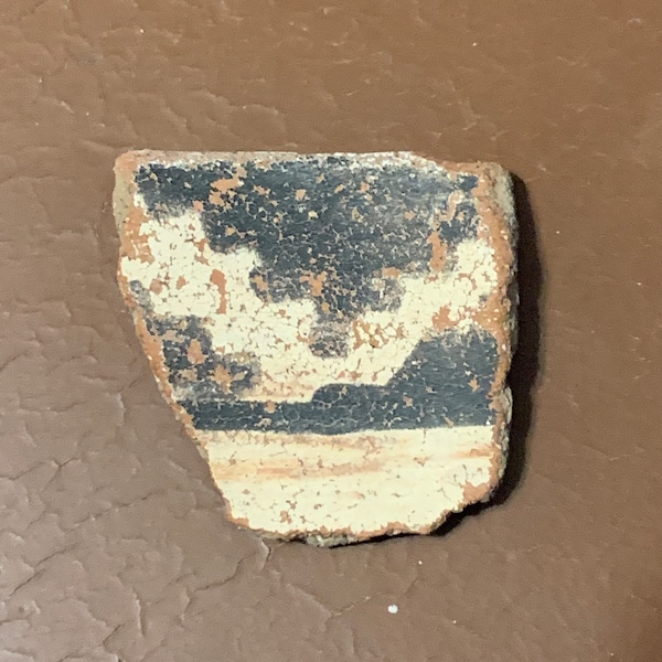 Prehistoric Pottery Shard - Salado - Cliff Polychrome - Anasazi