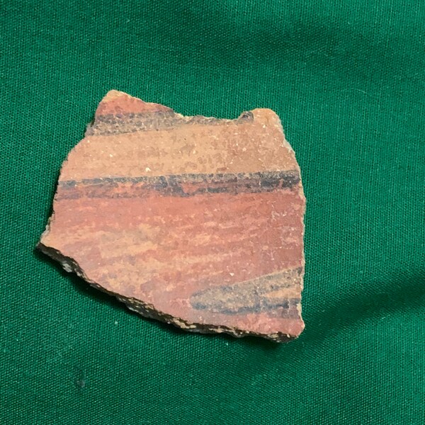 Prehistoric Anasazi Tusayan Polychrome Pottery Shard