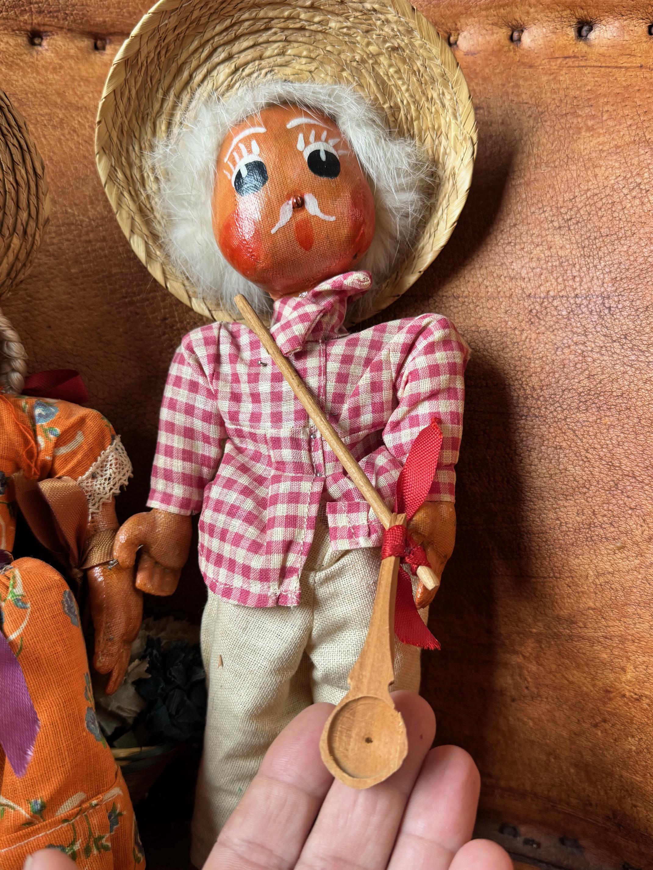 ヴィンテージ メキシコ人形 - ペーパーマシェ - Etsy 日本
