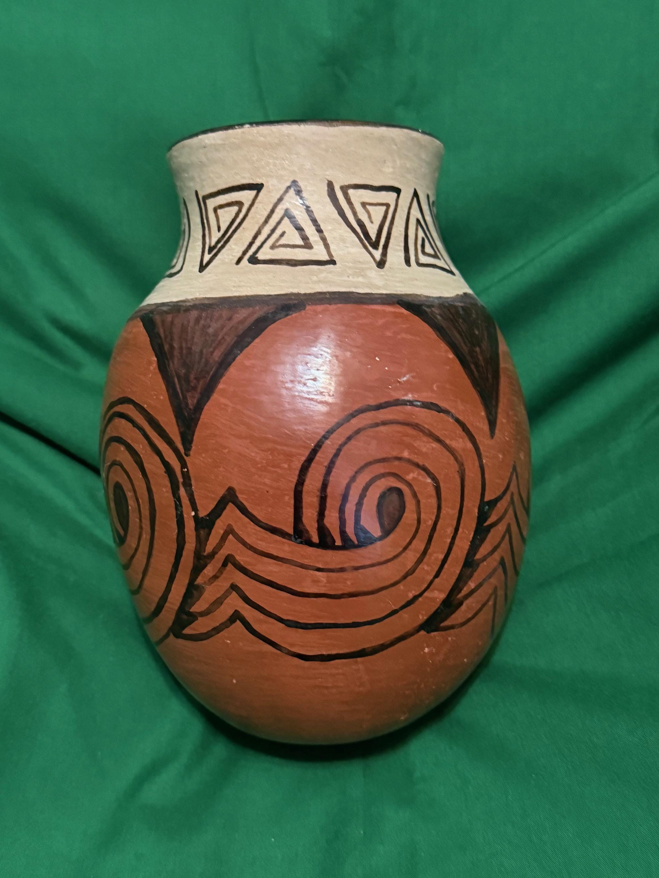 Native American Pima Akimel O'odham Maricopa Pottery Jar by Jaylee