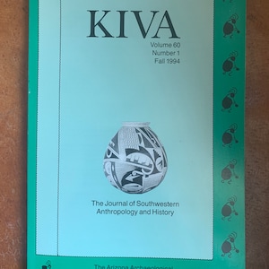 KIVA Journal, Volume 60, No. 1, Mata Ortiz