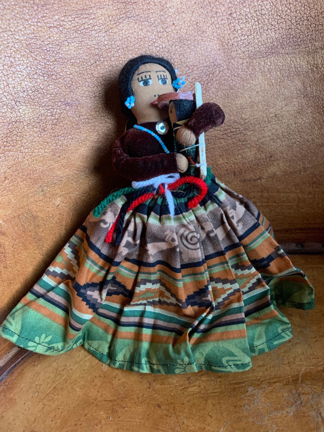 Navajo Dine Doll With Baby in Cradleboard - Etsy