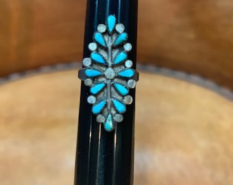 Collana Heishi In Turchese Blu Dell'Arizona AAA Da 6 Mm / Chiusura - Foto 5