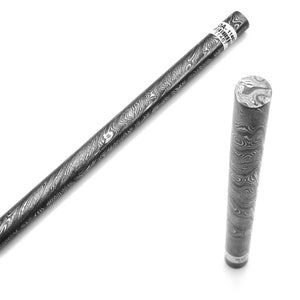 手鍛造ダマスカス鋼ロッド – 約200 x 13 mm | Azzuro Design ジュエリーメイキング＆クラフト 画像 4