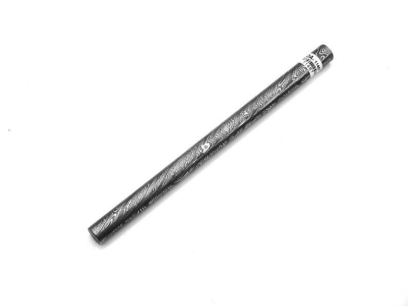 手鍛造ダマスカス鋼ロッド – 約200 x 13 mm | Azzuro Design ジュエリーメイキング＆クラフト 画像 6