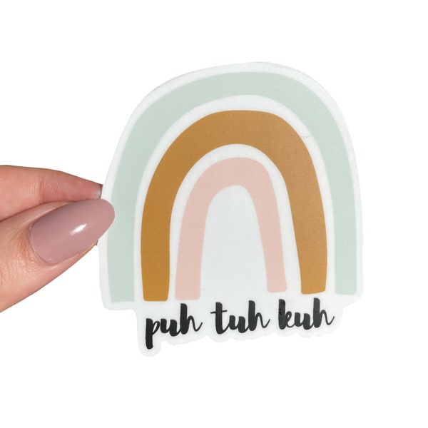 puh tuh kuh sticker