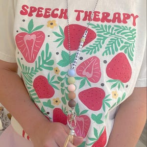 Custom Name Lanyard