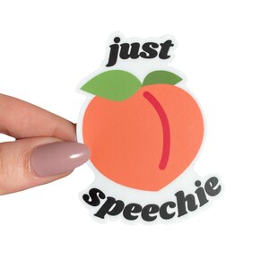Just Speechie Sticker