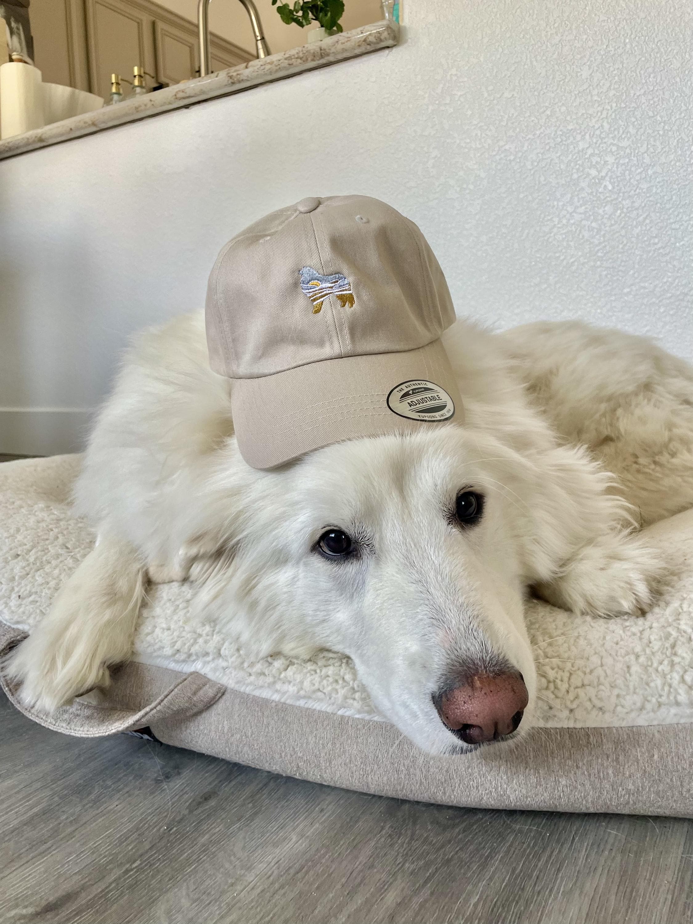 Embroidered Pyrenees Landscape Dad Cap Outdoor Adventure Cotton Hat