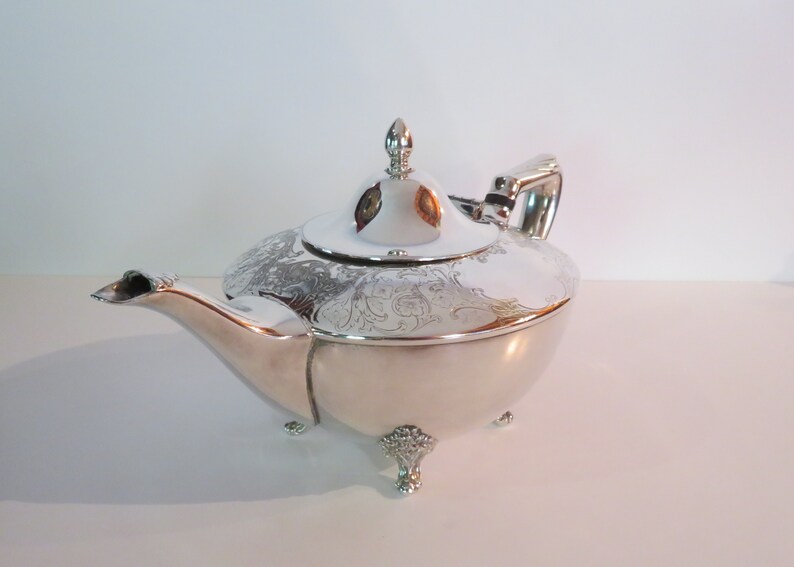 Vintage WM. A. Rogers Tea Set 955 E.P.B.M. Silverplated Etsy