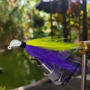 Custom 2 Color Bucktail 1/4oz Classic Head